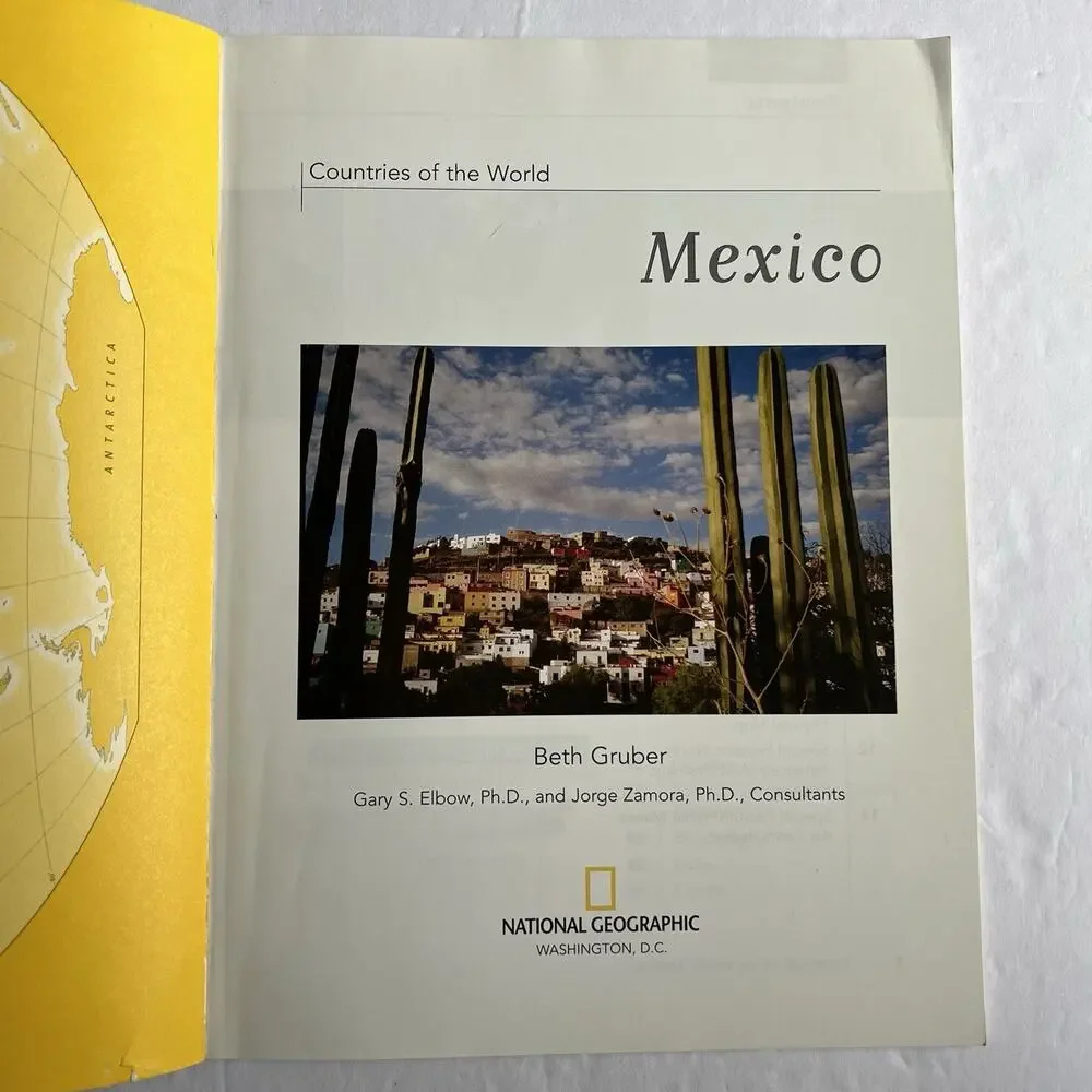 National Geographic Countries of the World Mexico By Beth Gruber Paperback Book